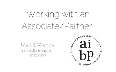 mellBella Boudoir: Working with an Associate/Partner