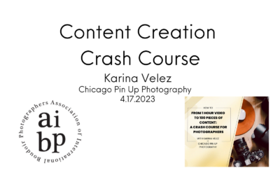 Karina  Velez: Content Crash Course for Photographers